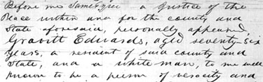 Pension claim of Elizabeth Mason